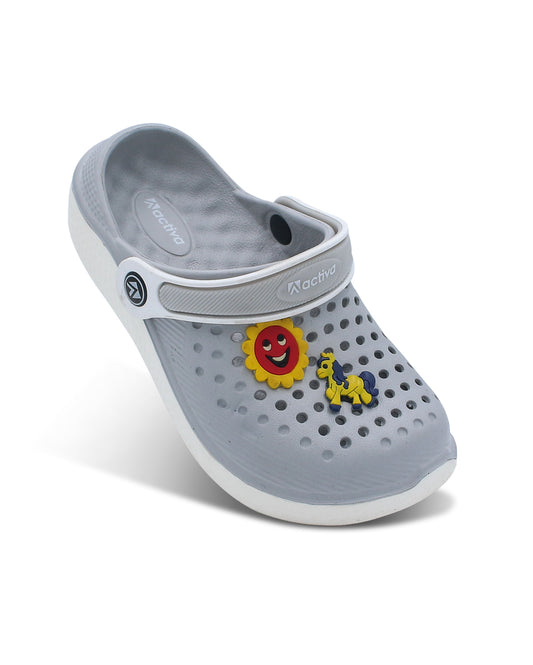 Kids Lightweight Clogs with Fun Charms