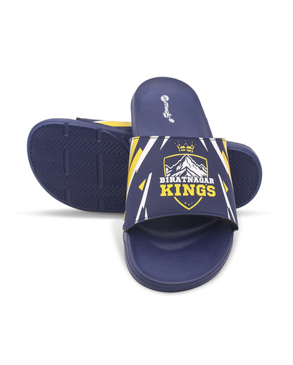 Birat Kings Men’s Slides – Official NPL Supporter Slip-Ons (EVA Comfort)