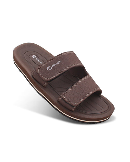 Men’s Adjustable Slides – Dual Strap EVA Comfort Slippers