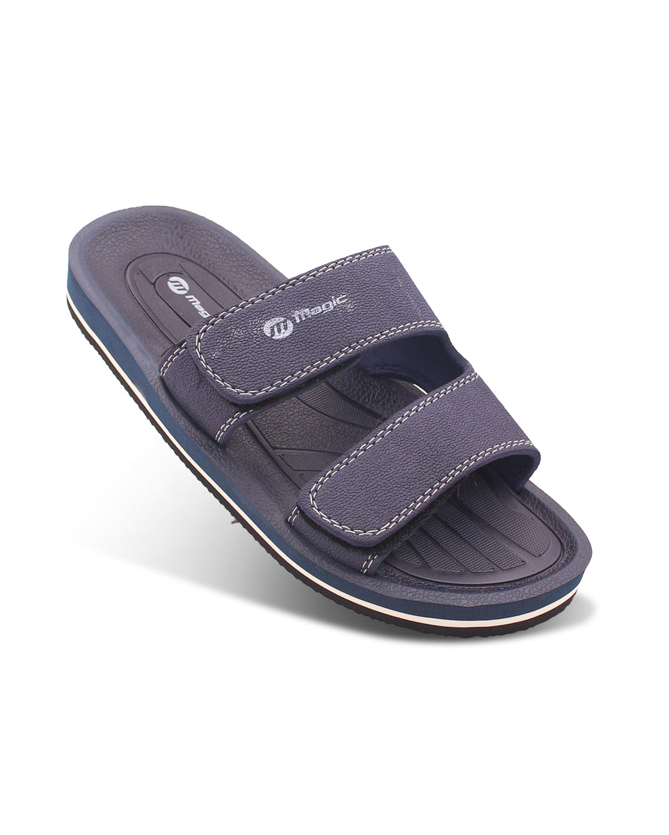 Men’s Adjustable Slides – Dual Strap EVA Comfort Slippers