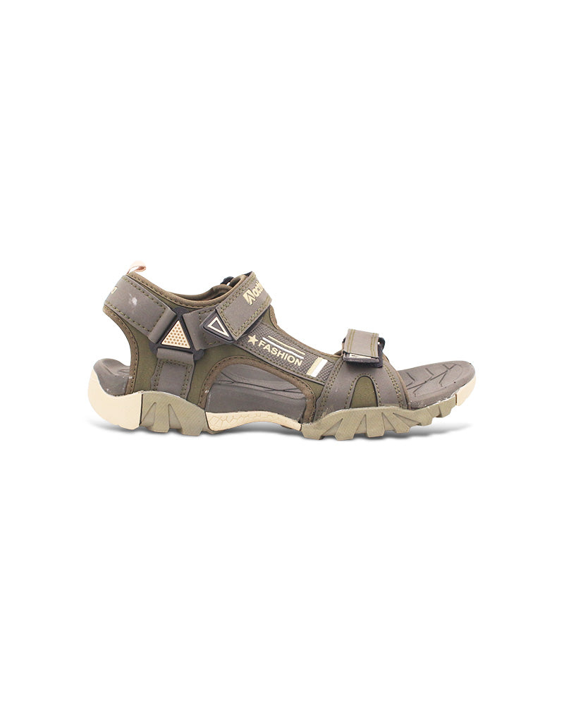 Men’s Rugged Outdoor Sandals with Hook & Loop | TPR Sole & EVA Cushioning