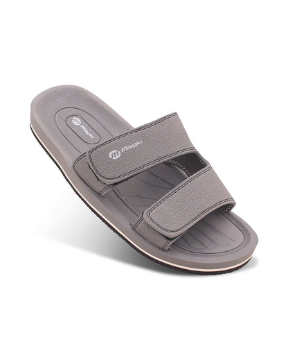 Men’s Adjustable Slides – Dual Strap EVA Comfort Slippers