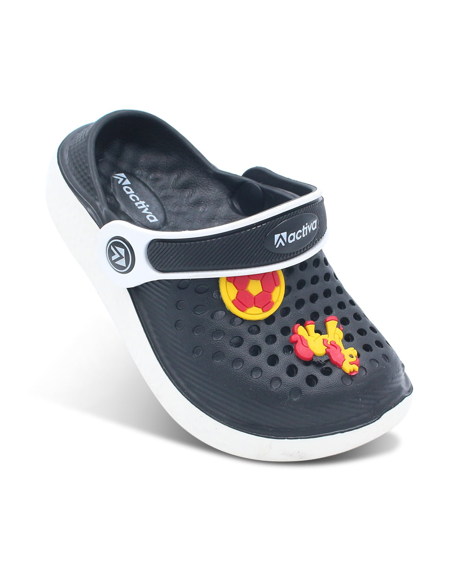 Kids Lightweight Clogs with Fun Charms