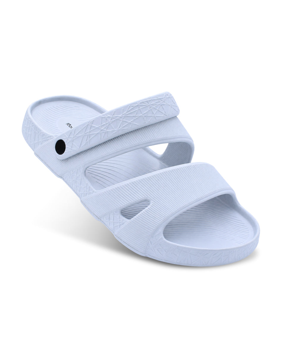 Men's Black Comfort Sandals | Adjustable Strap Casual Footwear
