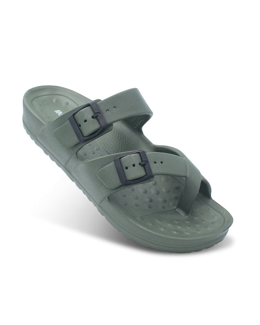 Men Double Buckle Slide