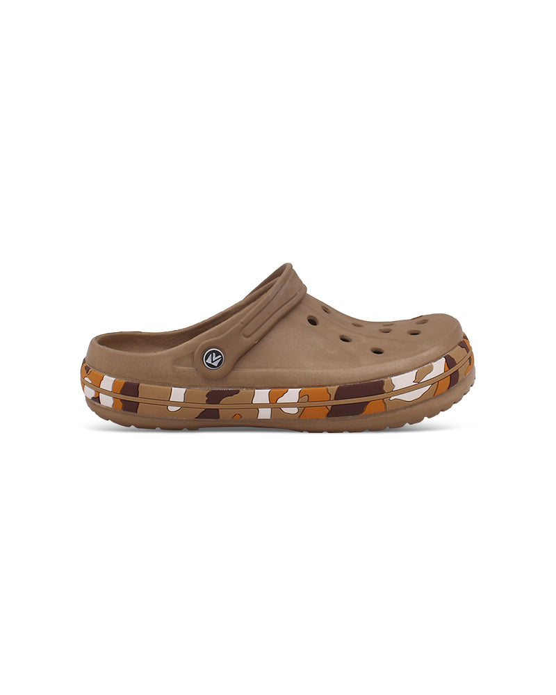 Men's Colorful Side Belt Clogs