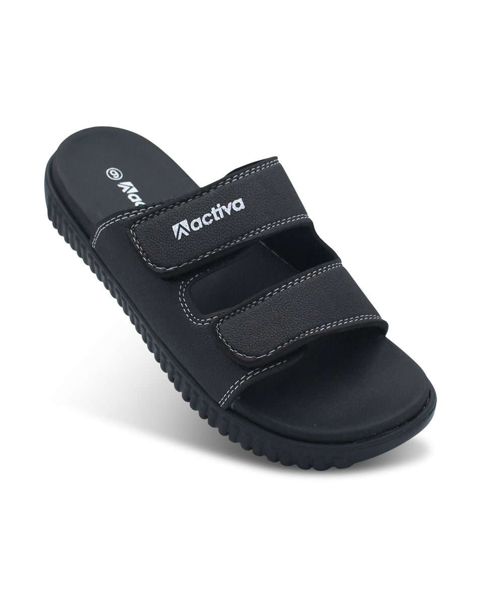 Women's Adjustable Double Strap Slides