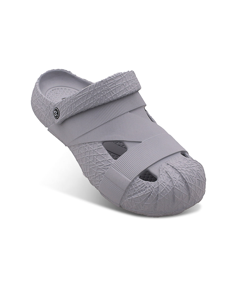 Men’s Unique Style EVA Clogs Grey
