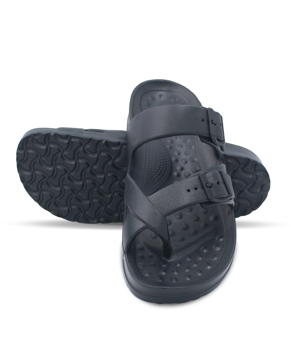 Men Double Buckle Slide