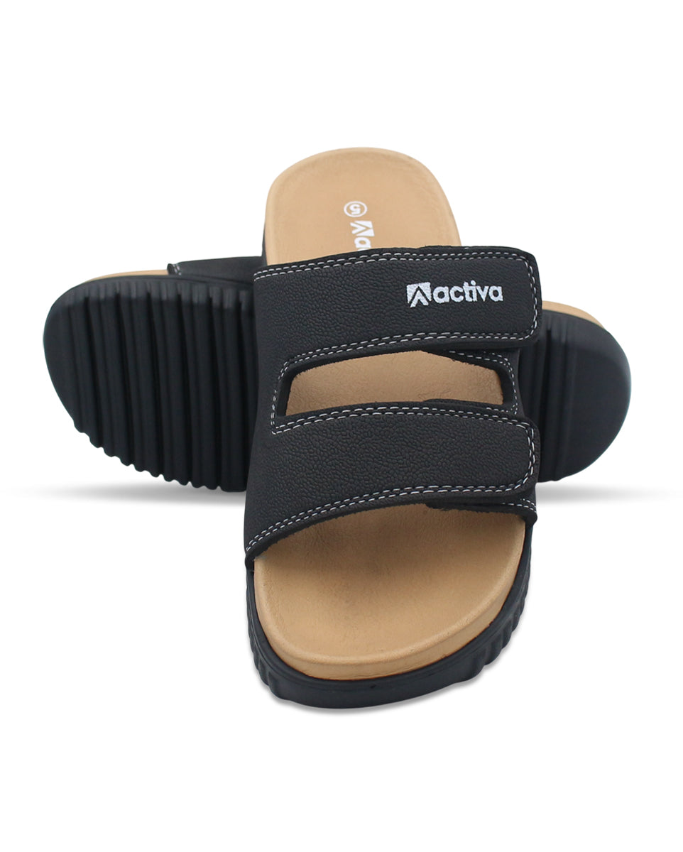 Women's Adjustable Double Strap Slides