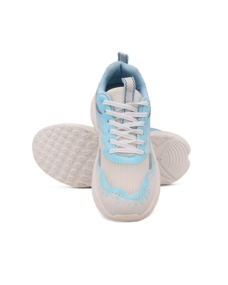 Women's Casual Lace-Up Sneakers with Comfort Sole