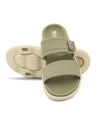 Doctor Sole Women Slides – EVA Cushioned Dual Strap Comfort Sandals