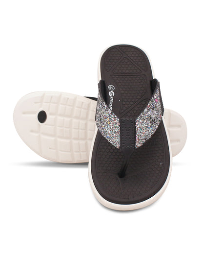 Doctor Sole Women V-Shape Flipflop – EVA Lightweight Toe Post Slippers