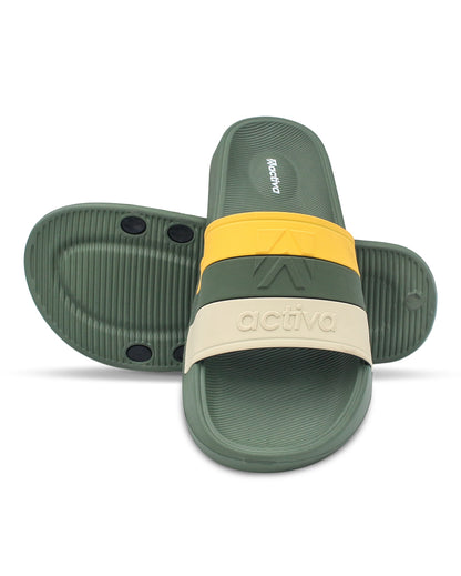 Men's Lightweight Comfort Slides – Soft EVA Insole & Durable PVC Upper for Everyday Wear