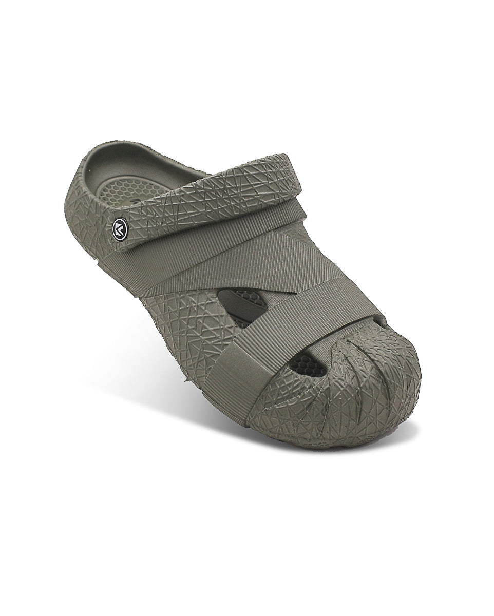 Men’s Unique Style EVA Clogs Olive Green