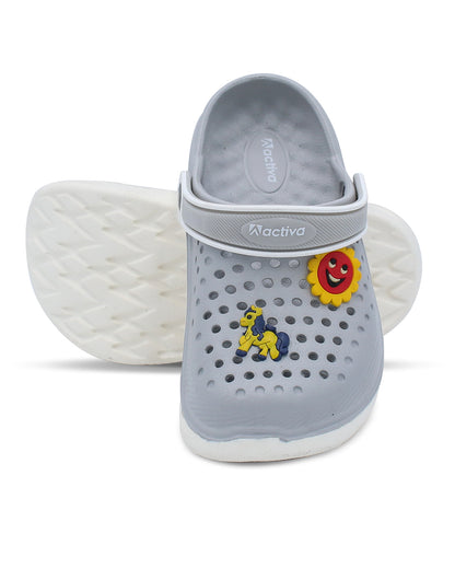 Kids Lightweight Clogs with Fun Charms