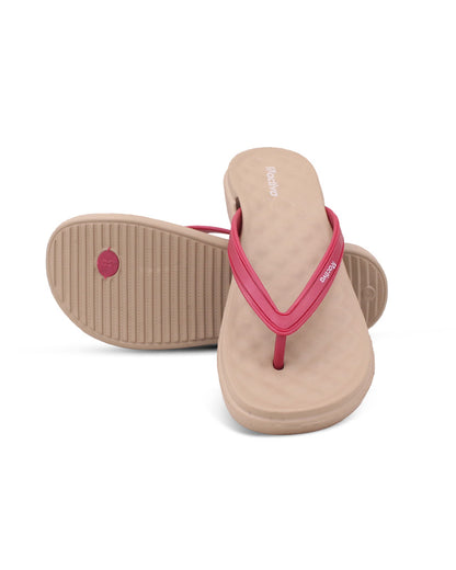 Trendy V-Shape Flip Flops for Women with Durable Sole and Maximum Comfort