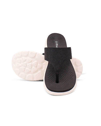 Women's Lightweight EVA Flip-Flops with Memory Foam Insole