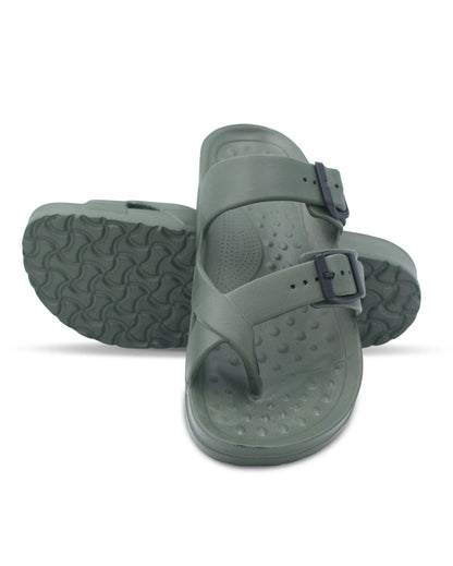 Men Double Buckle Slide