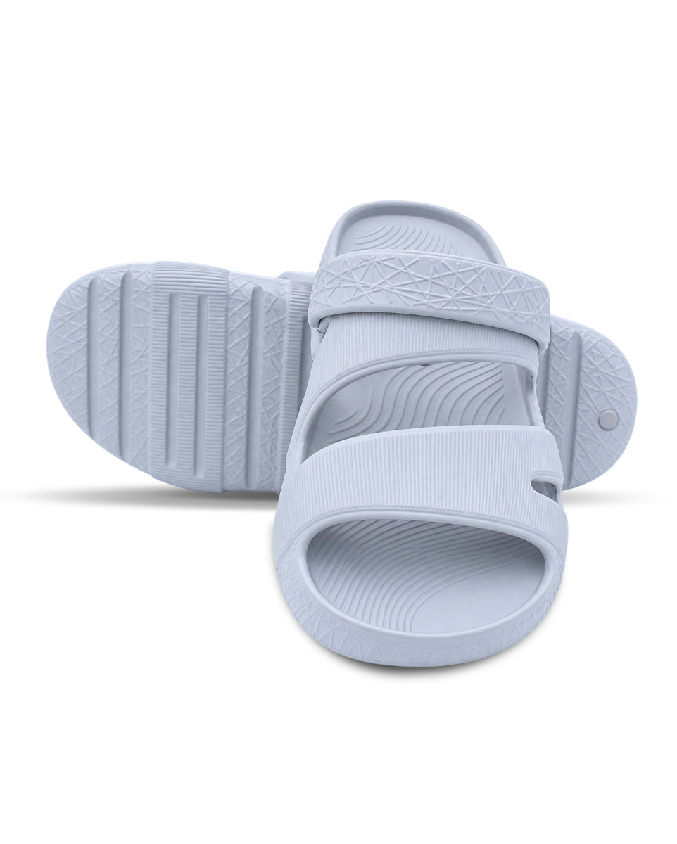 Men's Black Comfort Sandals | Adjustable Strap Casual Footwear