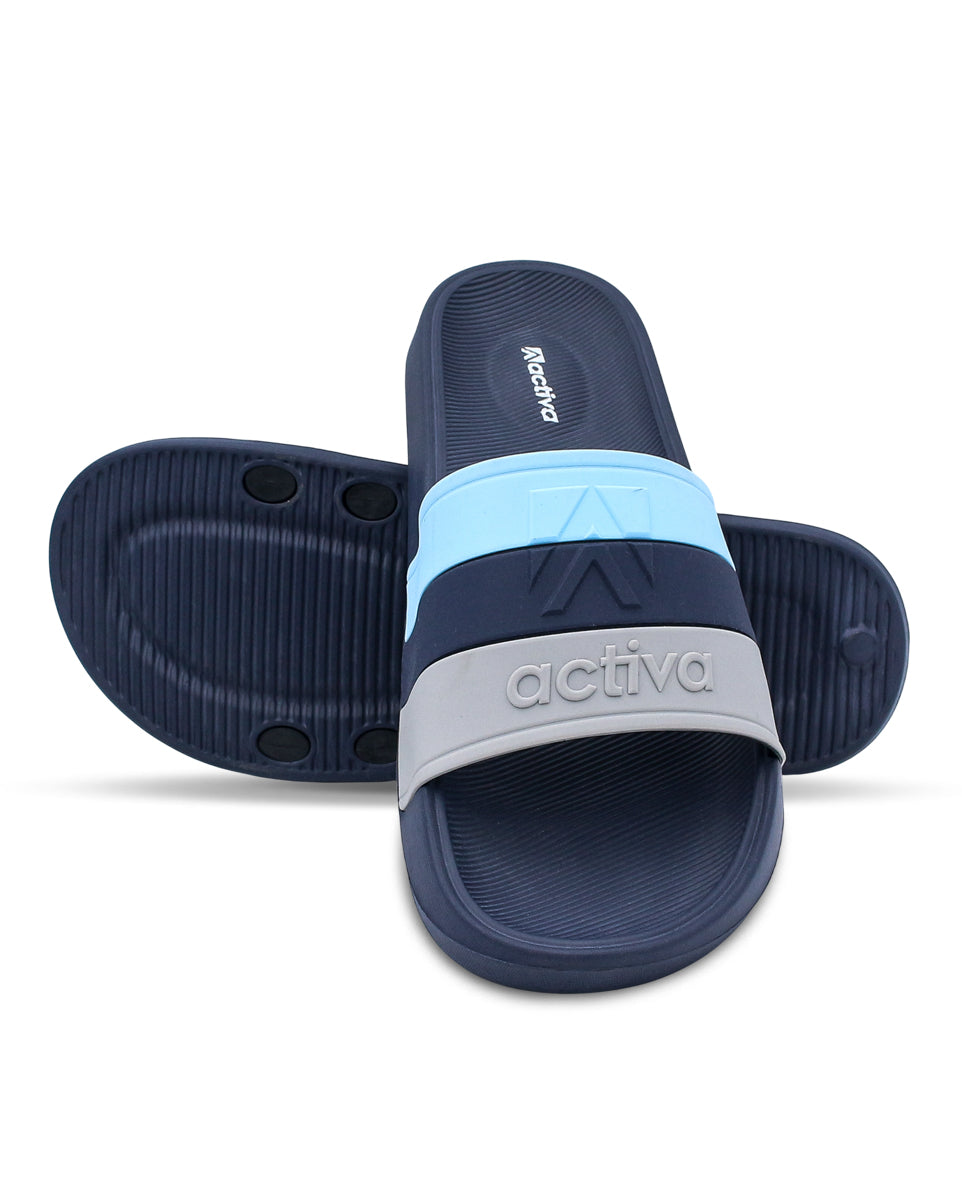 Men's Lightweight Comfort Slides – Soft EVA Insole & Durable PVC Upper for Everyday Wear
