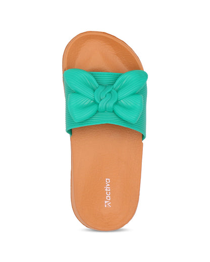 Trendy Bow-Knot Designed Slide for Women