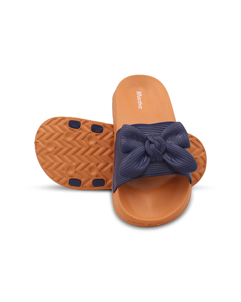 Trendy Bow-Knot Designed Slide for Women